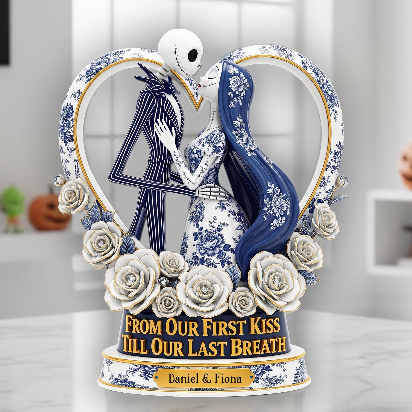 Ghoulmates Forever Acrylic Plaque - Personalized Christmas Gifts For Couples 05PGLU190925