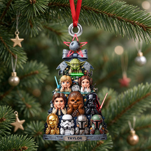 Lovely Deep Space Acrylic Ornament, Personalized Christmas Gifts 09qhdh091026