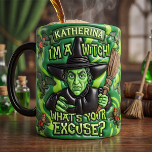 Magical Green Character Magic Mug - Personalized Gifts 02hudh100926