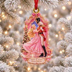 Forever With You Acrylic Ornament - Personalized Christmas Gifts For Couples 08ttdh160926