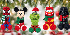 Adorable Character Acrylic Ornament - Personalized Gift For Christmas 08TYQN141026