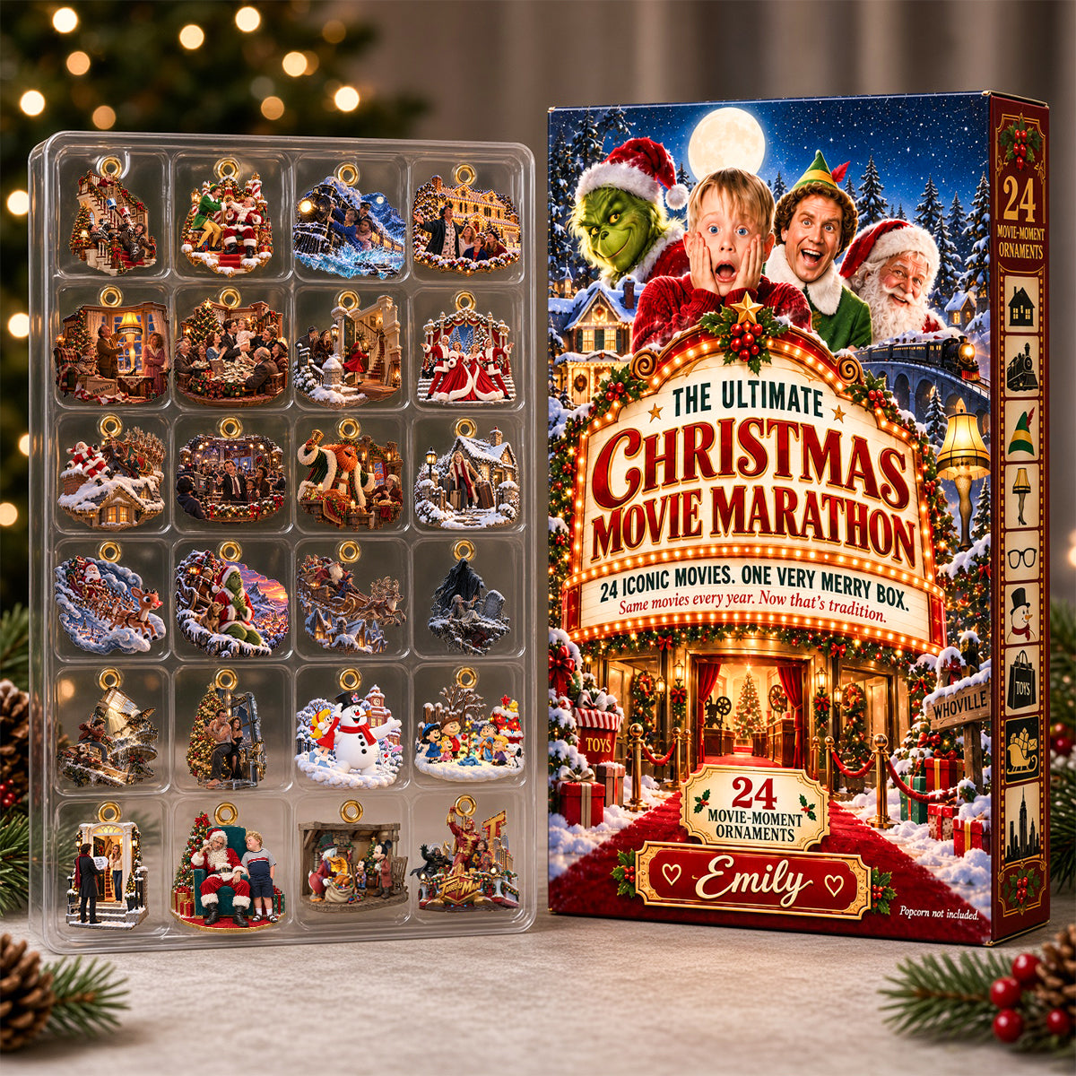 The Ultimate Christmas Movie Marathon Advent Calendar Blind Box - Personalized Christmas Gifts 01hadh071026