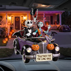 Together For The Long Haul Car Ornament - Personalized Gifts For Couples 06pgtn0608026