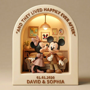 Together Forever Acrylic Plaque - Personalized Gifts For Couple 05totn070126