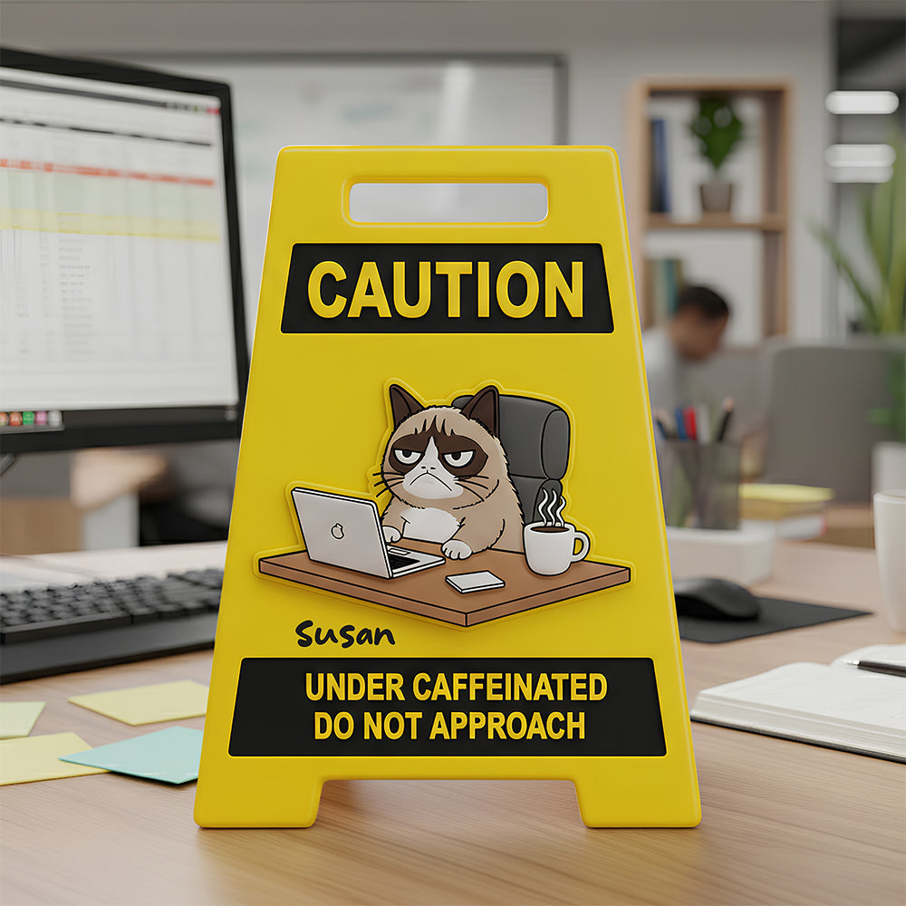 Grumpy Officer - Acrylic Plaque Personalized Gifts For Coworkers 04PGDT271125