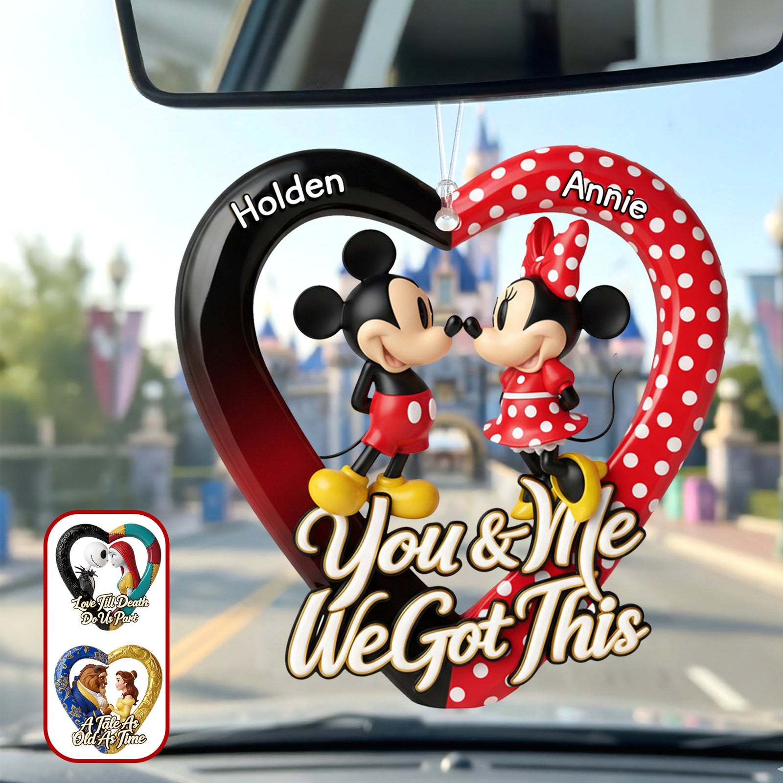 Lovely Couple Car Ornament - Personalized Gifts For Couples 02hymg271125