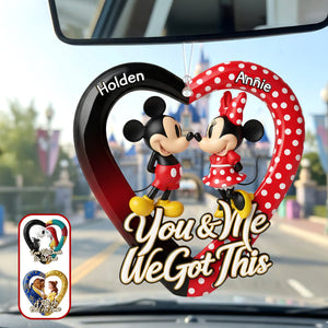 Lovely Couple Car Ornament - Personalized Gifts For Couples 02hymg271125