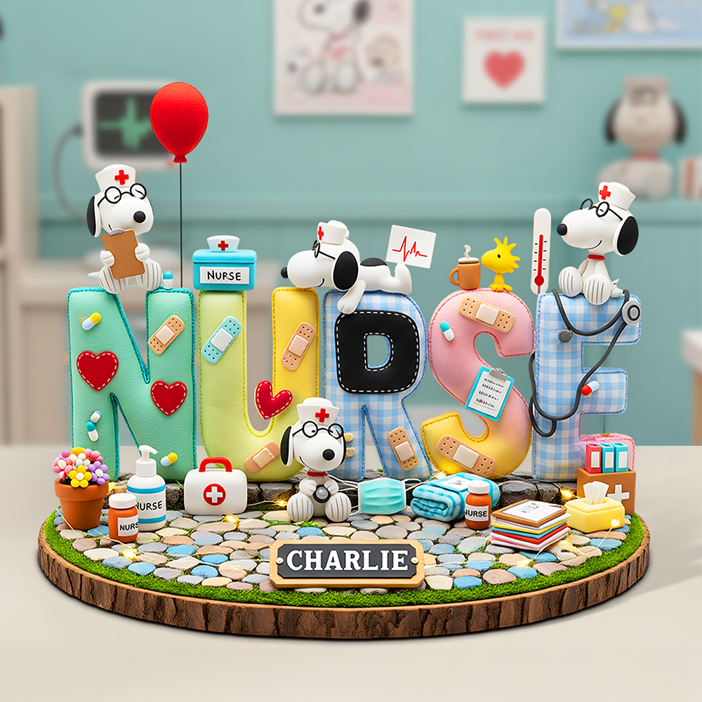 Nurse Plaque - Personalized Gifts For Nurse 04ohpu040625