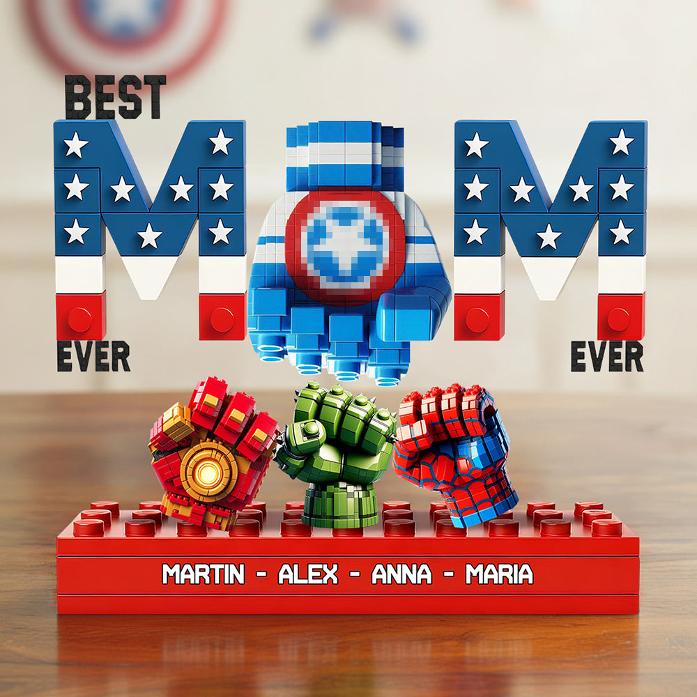 Mom Squad Bump Power Acrylic Plaque - Personalized Gifts For Mom 03OHDT030426