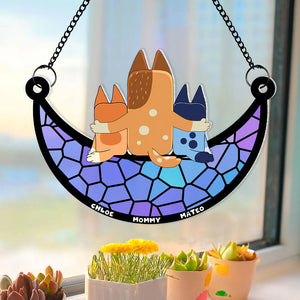 Personalized Gifts For Family Suncatcher Ornament 01nadt220424-Homacus