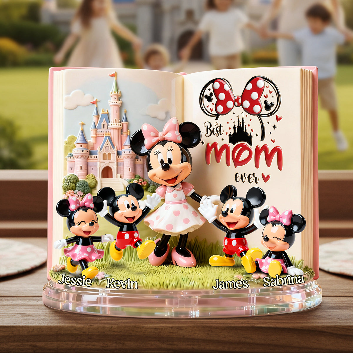 Best Mom Ever Acrylic Plaque - Personalized Gifts For Mother's Day 01tota030226-Homacus