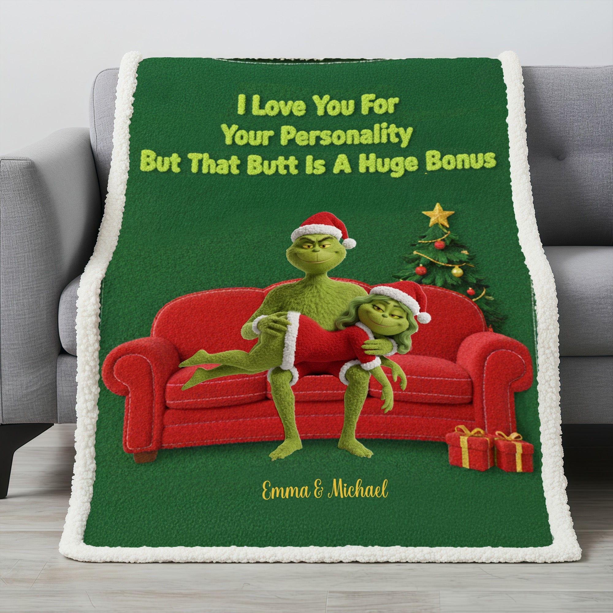 Couple Love Your Personality Blanket - Personalized Gifts For Couple 04ohmg171125