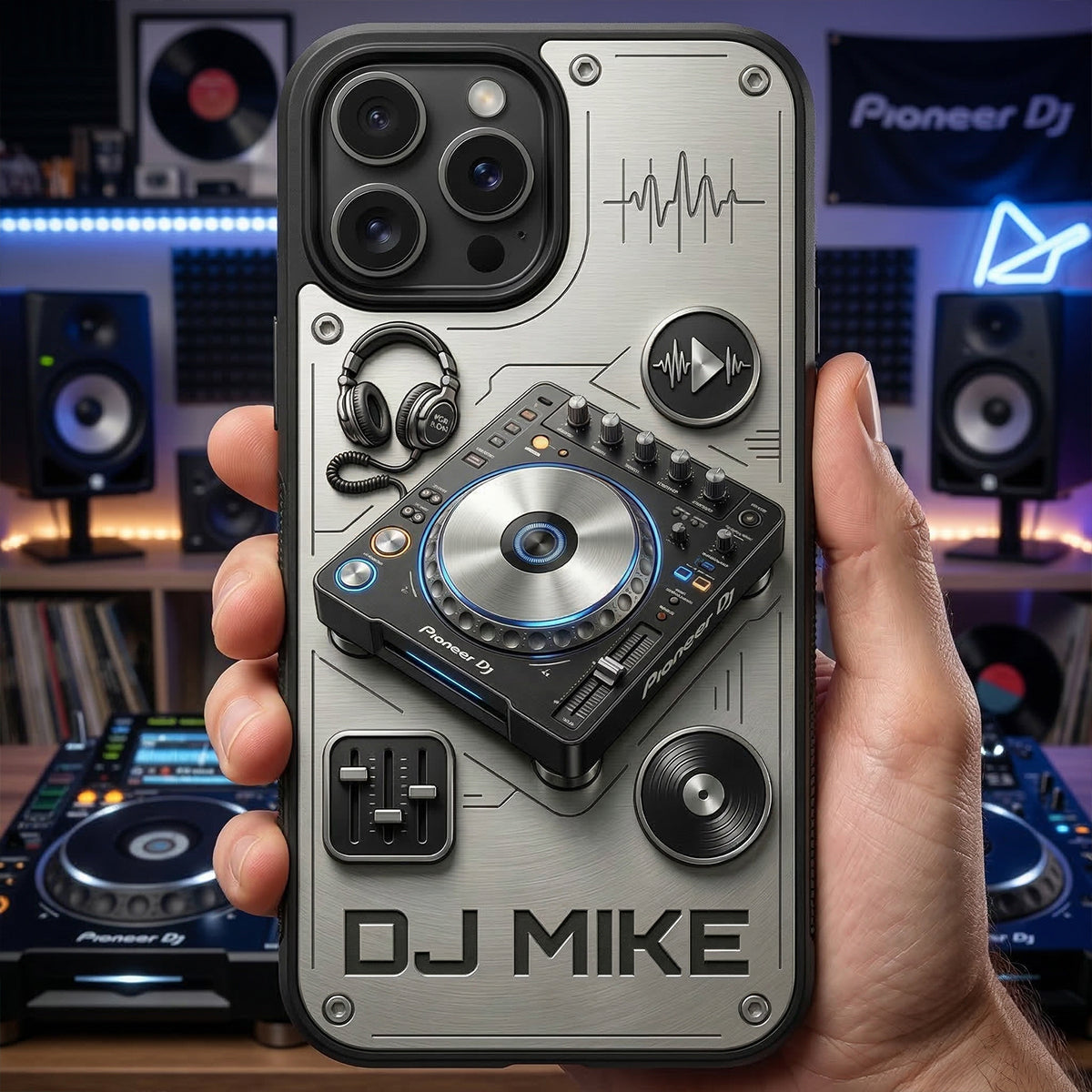 DJ Controller Phone Case - Personalized Gifts For Music Lovers 03natn160326