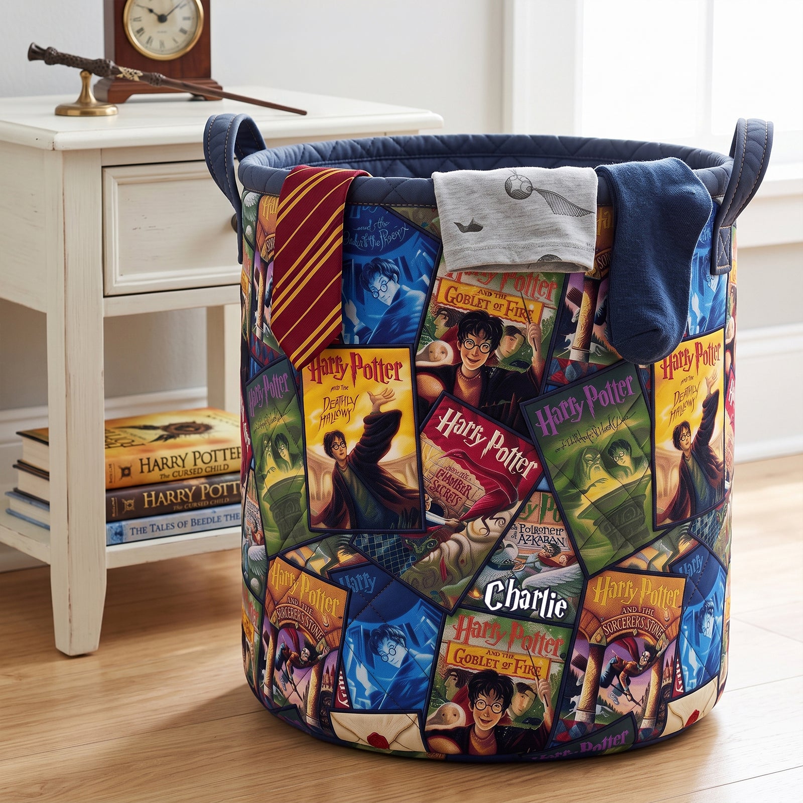 Fantasy Quilted Laundry Basket - Personalized Gifts For Fantasy Lovers 03nalu140726