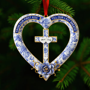Christian Couple Christmas Ornament - Personalized Gifts For Couple 02toqn300925