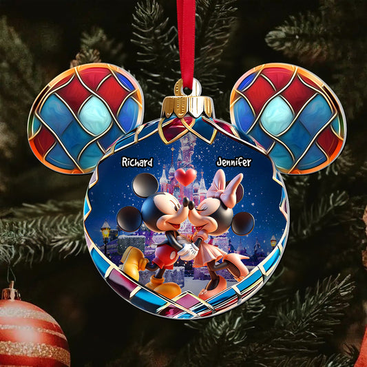 Personalized Gift For Couple Christmas Ornament 02OHQN201124 - Ornament - GoDuckee