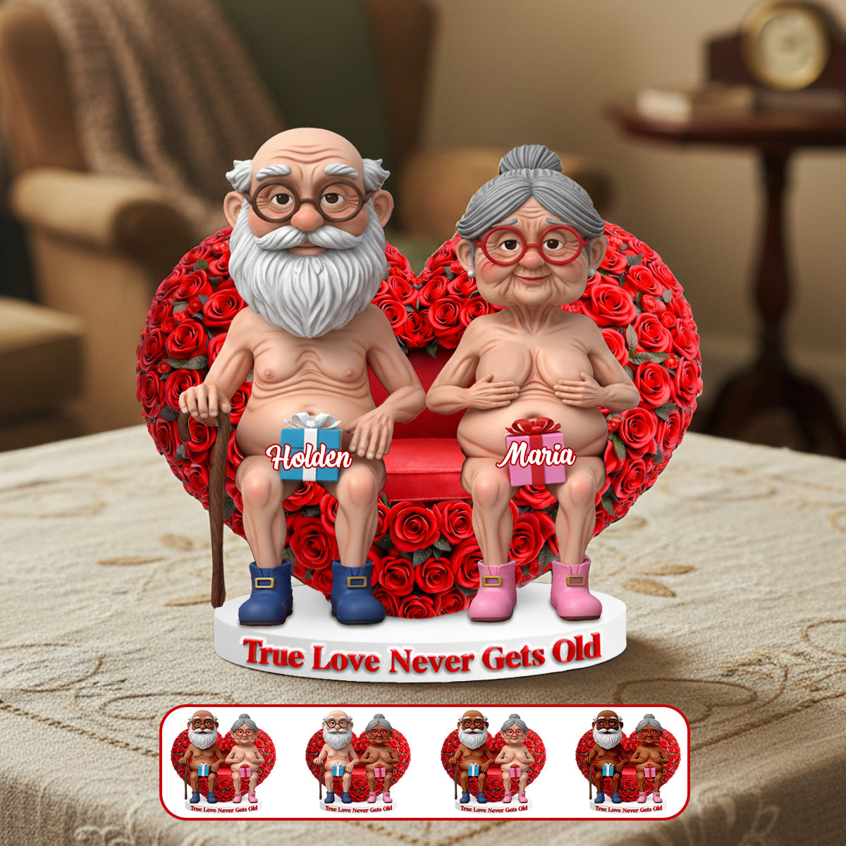 True Love Acrylic Plaque - Personalized Gifts For Couple 03OHMG040226