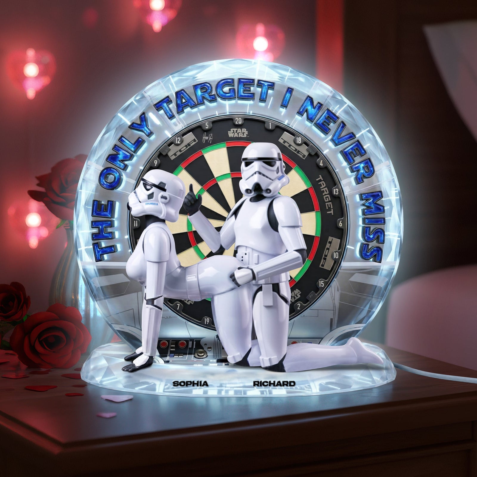Humor Couple From Outer Space Light Box - Personalized Gifts For Couple 01qhqn031225