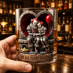 Horrormance Drinking Glass - Personalized Gift For Horror-Loving Couples 07tydt050826