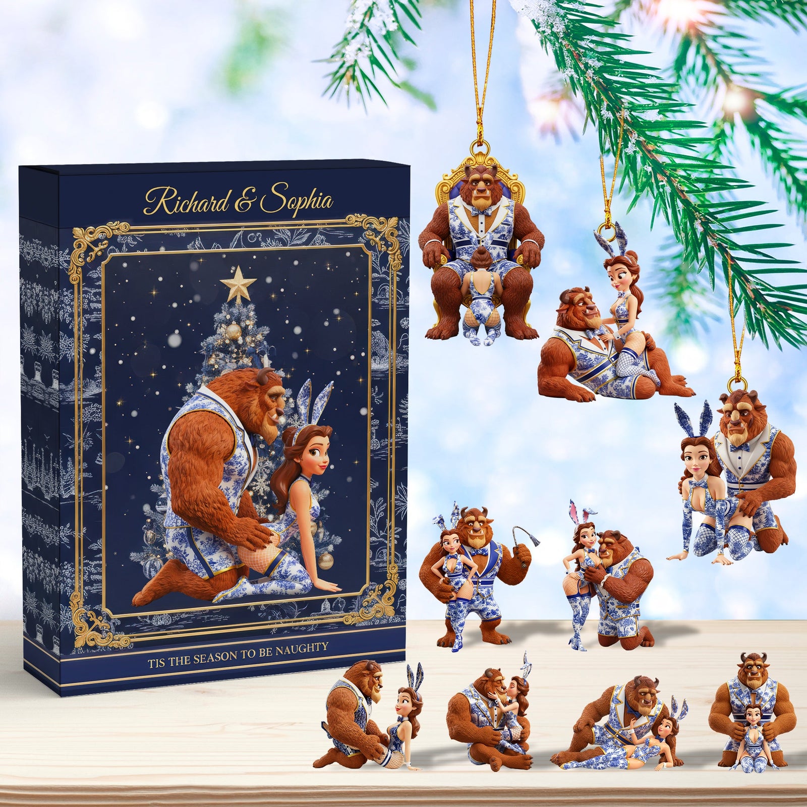 Naughty Couple Acrylic Blind Box - Personalized Gifts For Couple 02ohqn161025