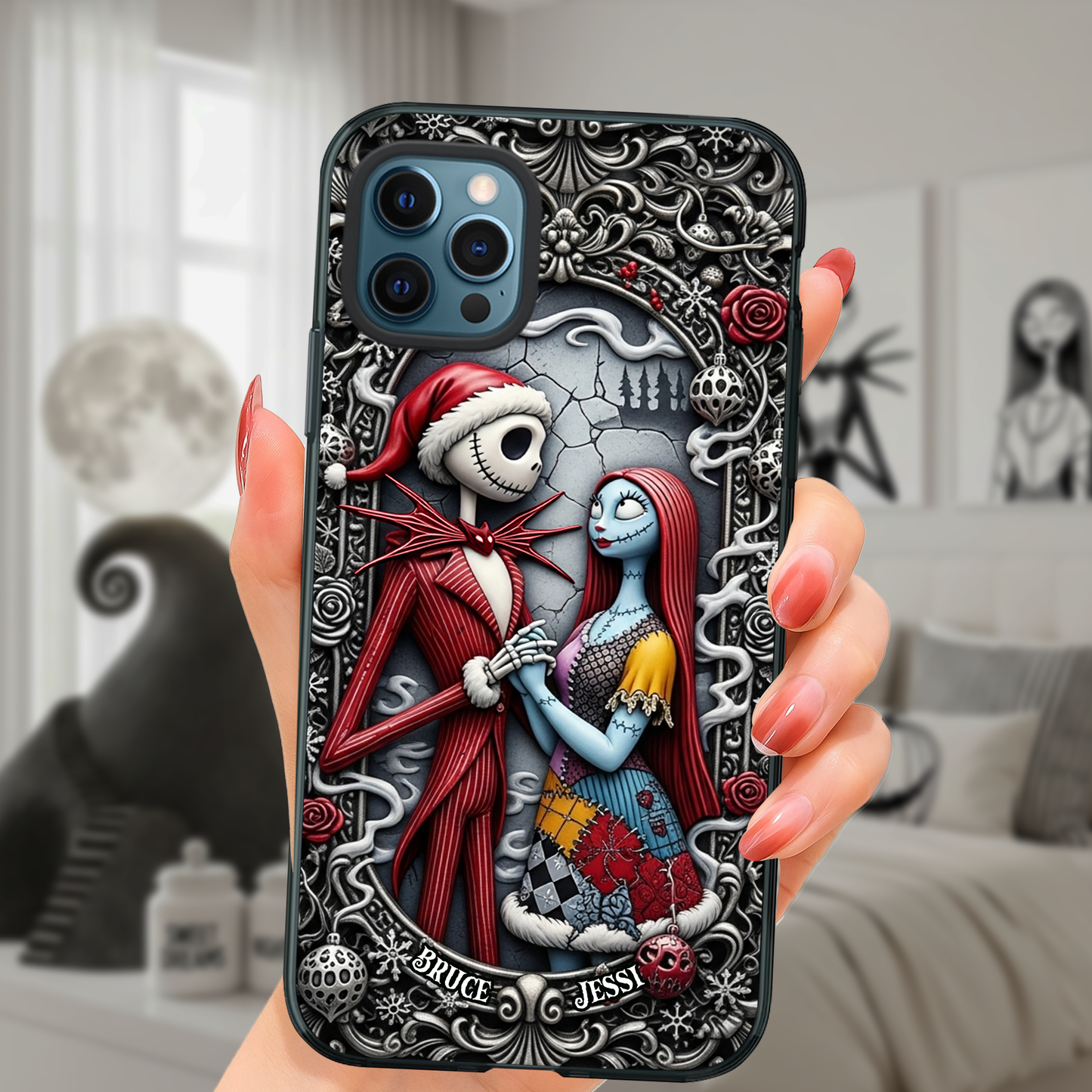 Till Death Couple Phone Case - Personalized Christmas Gifts For Couple 03TOLU080825