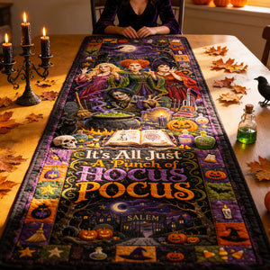 Midnight Spell Table Runner - Personalized Halloween Gifts 03hudt130826