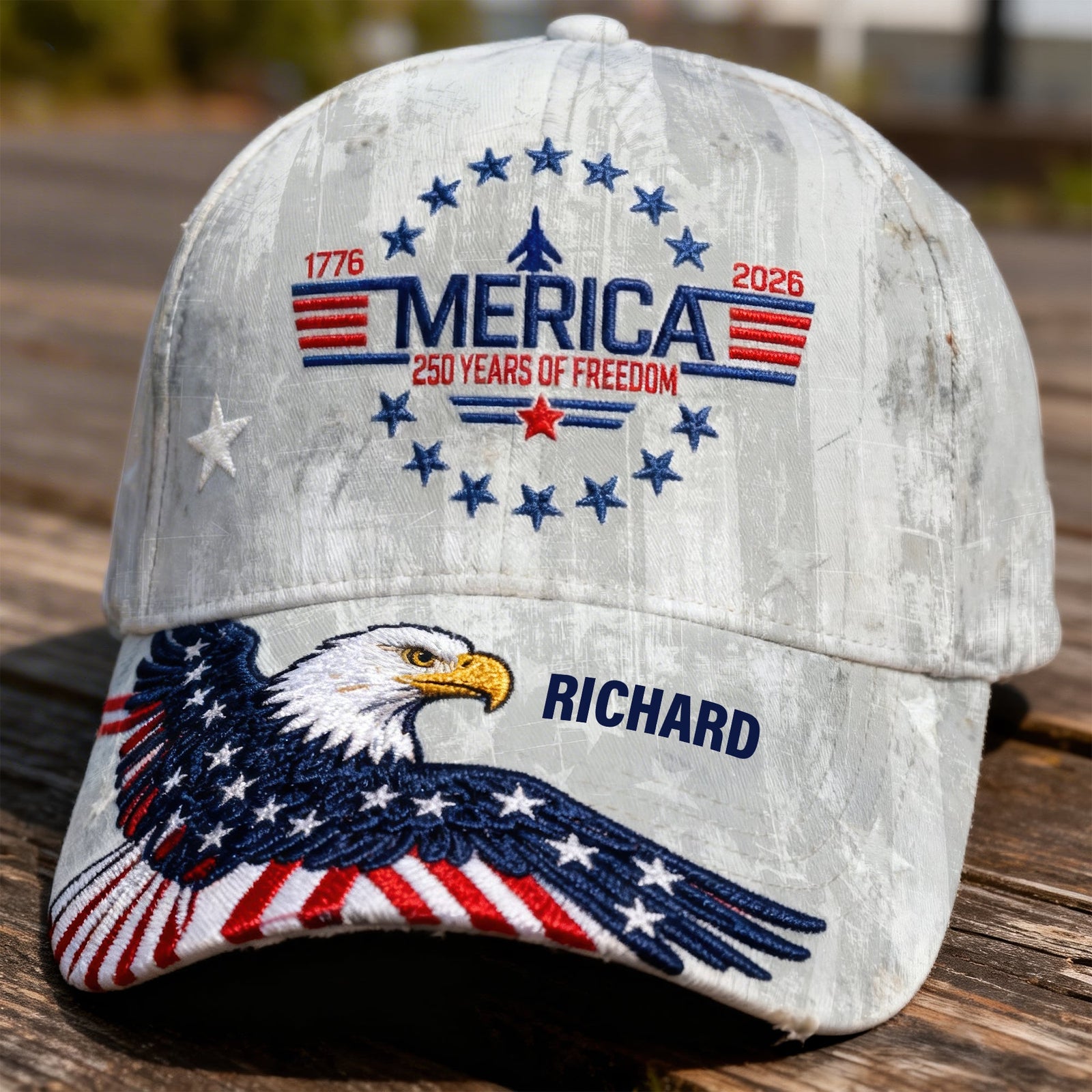 Proud American Eagle Classic Cap, Personalized Gifts For Patriots 01qhqn230226