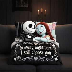 Gothic Love Couple Pillow Personalized Gifts For Couple 01OHDT161225