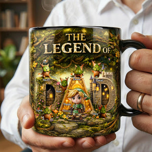 Fantasy Adventure Magic Coffee Mug - Personalized Gifts For Dad 01tolu220426