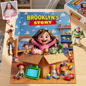 Cartoon Jigsaw Puzzle - Custom Photo Gifts For Kids 01huta260626