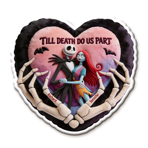 Spooky Couple Pillow - Personalized Christmas Gifts For Couples 03ttqn091026