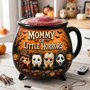 Mama’s Creepy Crew Cauldron Mug - Personalized Halloween Gifts 02tylu200826