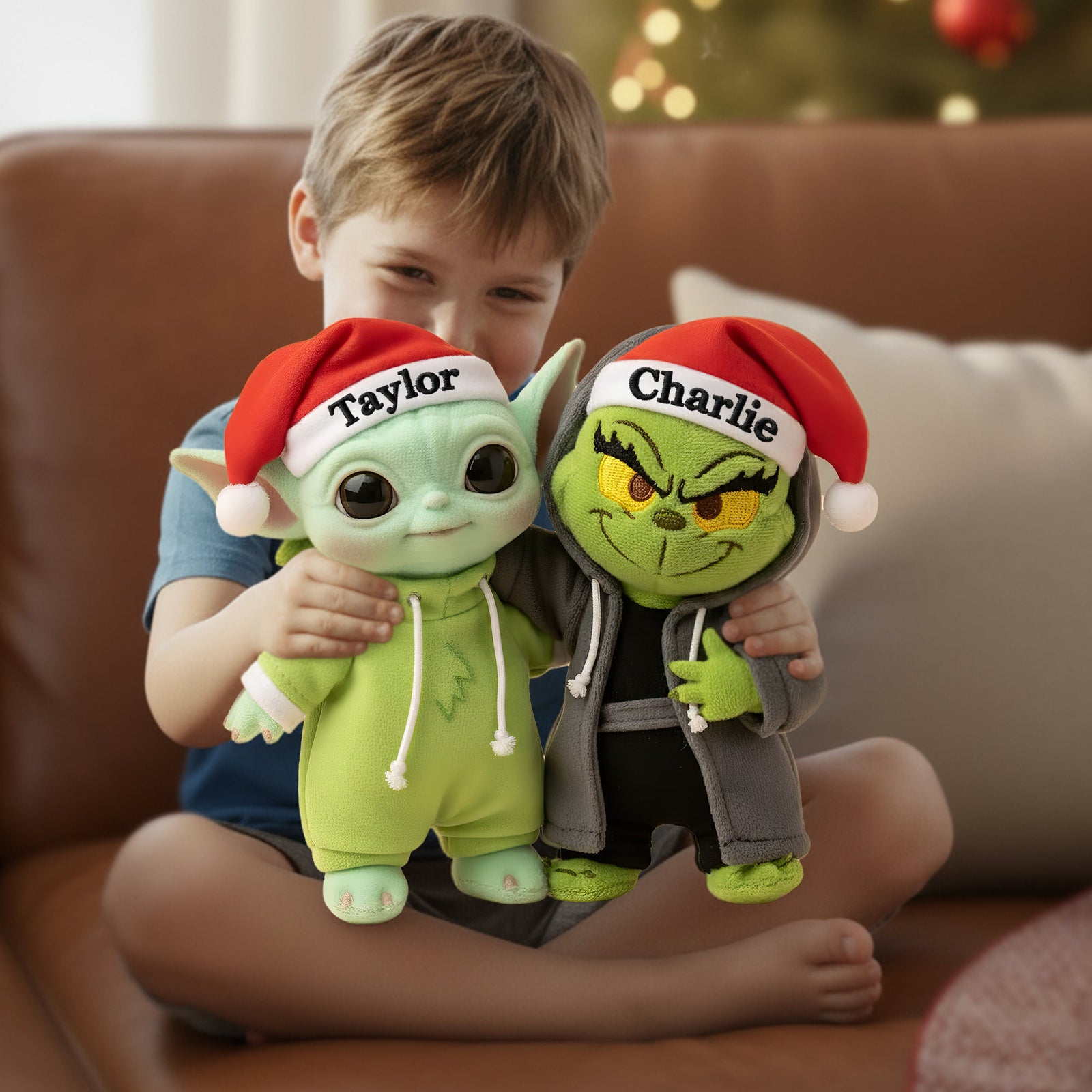 Cute & Cheeky Friends Holiday Pillow - Personalized Gifts For Friends 01HULU141125