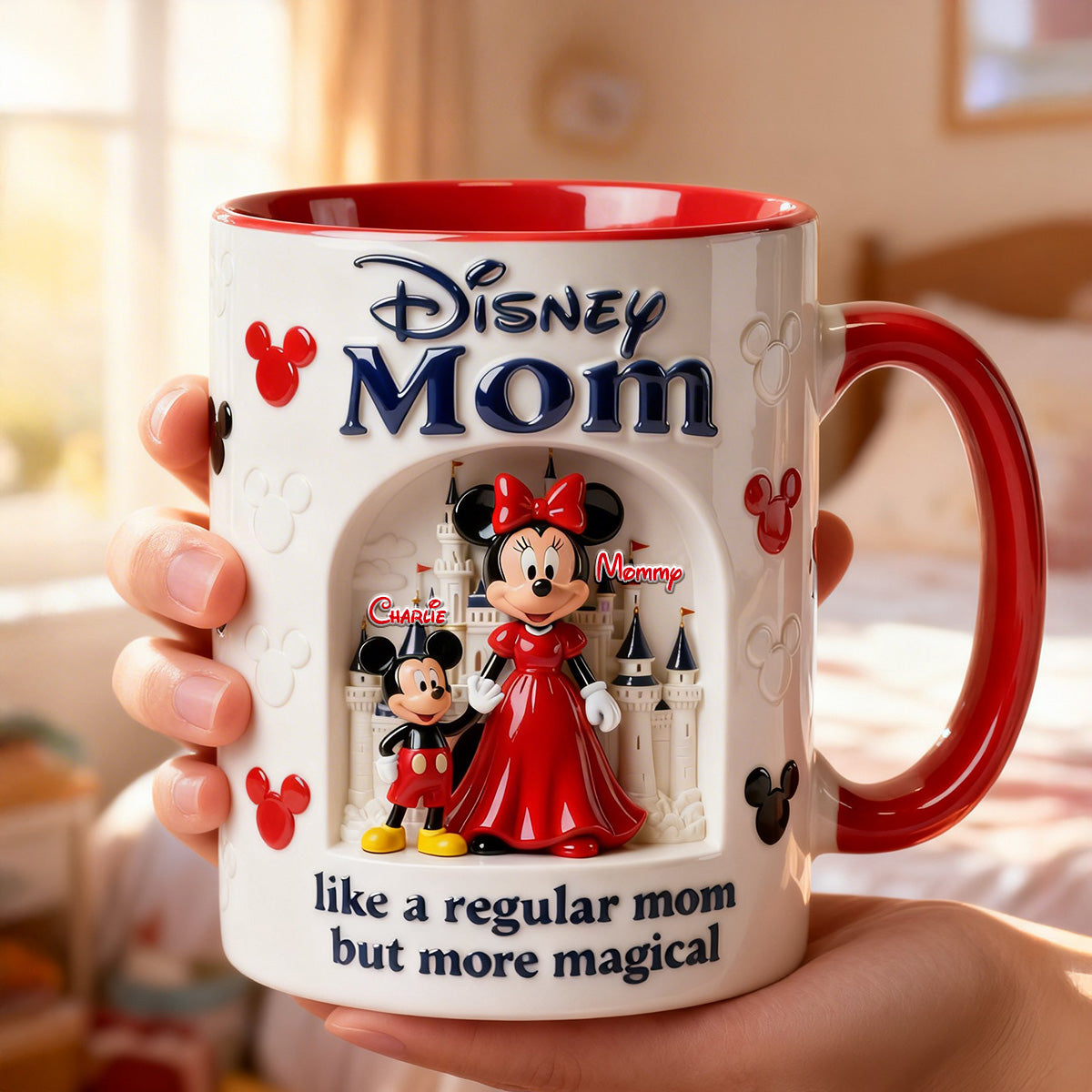 Mom and Kid Coffee Accent Mug - Personalized Gifts For Mother 04kimg130226