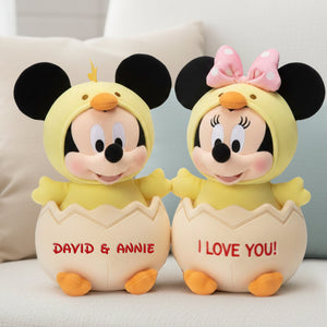 Egg Couple Custom Shape Pillow - Personalized Gifts For Couples 07tolu051225
