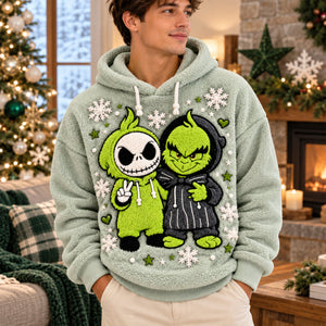 Spooky Mischievous Duo Hoodie – Personalized Gift 04NALU211026