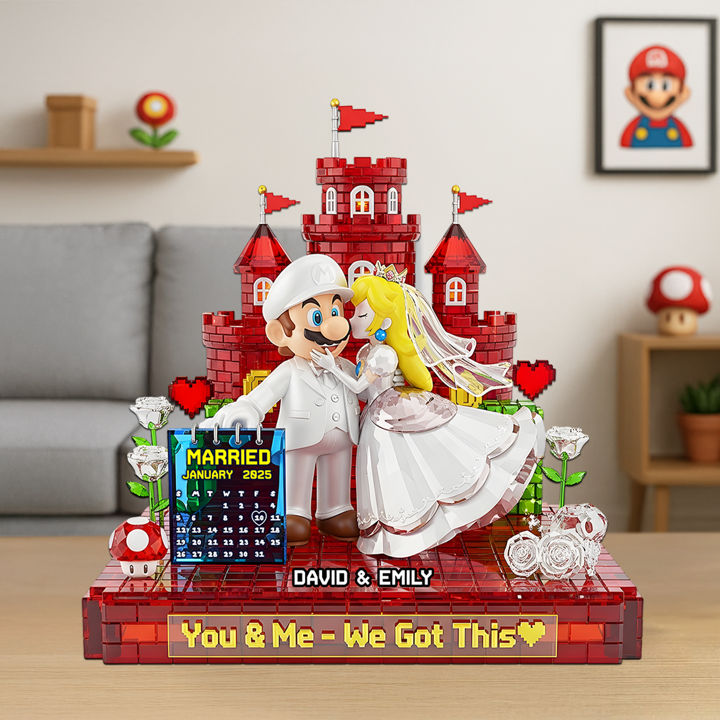 Couple Acrylic Plaque - Personalized Gifts For Couple 04TGPU170625 - Shaped Plaques - GoDuckee