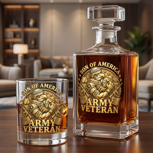 Ultimate Military Decanter Set - Personalized Gifts For Veterans 03nadh180626