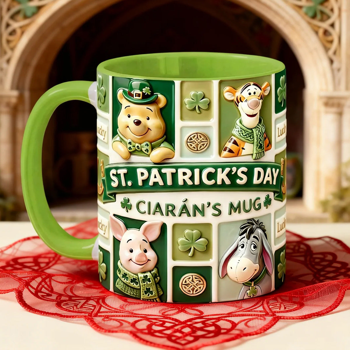 Lucky Coffee Accent Mug - Personalized Gifts For Friends 01pata110226