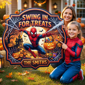 Adventures Halloween Yard Sign - Personalized Garden Gifts 04HADT040826