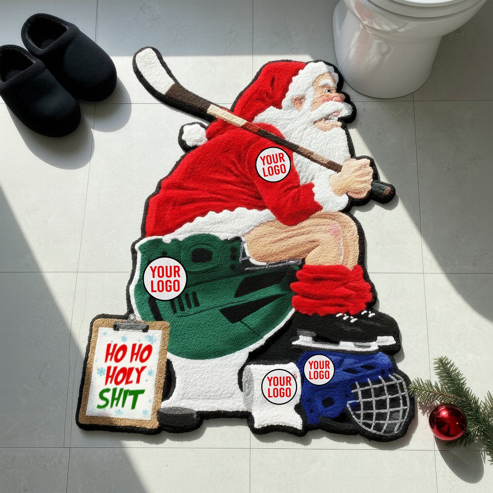 Strong Rivalry Sports Doormat – Personalized Gift for Sports Lovers 03QHQN231025-Homacus