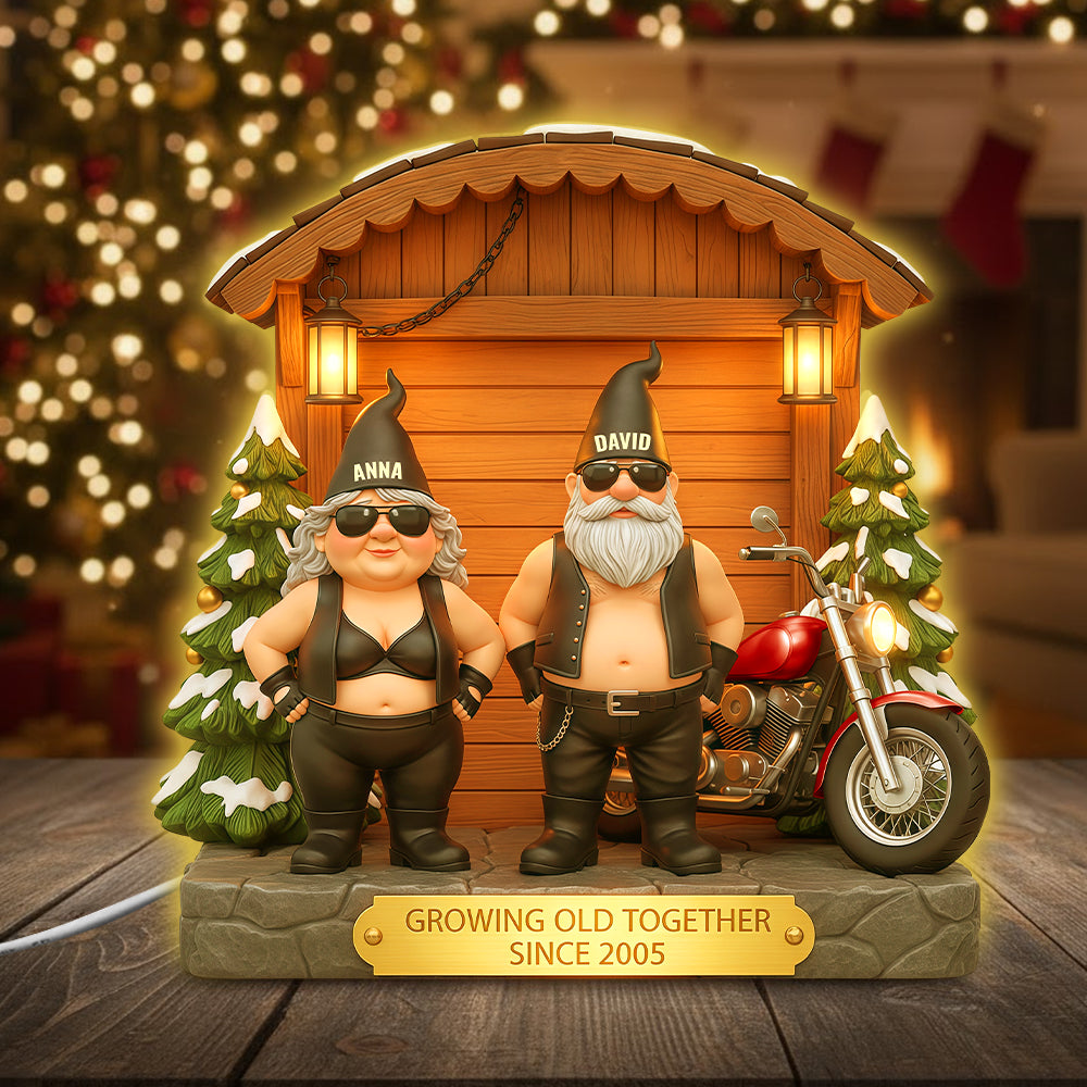 Personalized Gifts For Biker Couple Acrylic Light Box 03ohtn291025