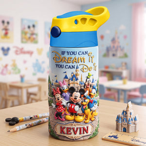Happy Friends 12oz Colorful Kid Tumbler Personalized Gifts For Kids 03TYTA270726