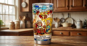 Growing Old Couple 20oz Tumbler - Personalized Gifts For Couples 02TOMG280126