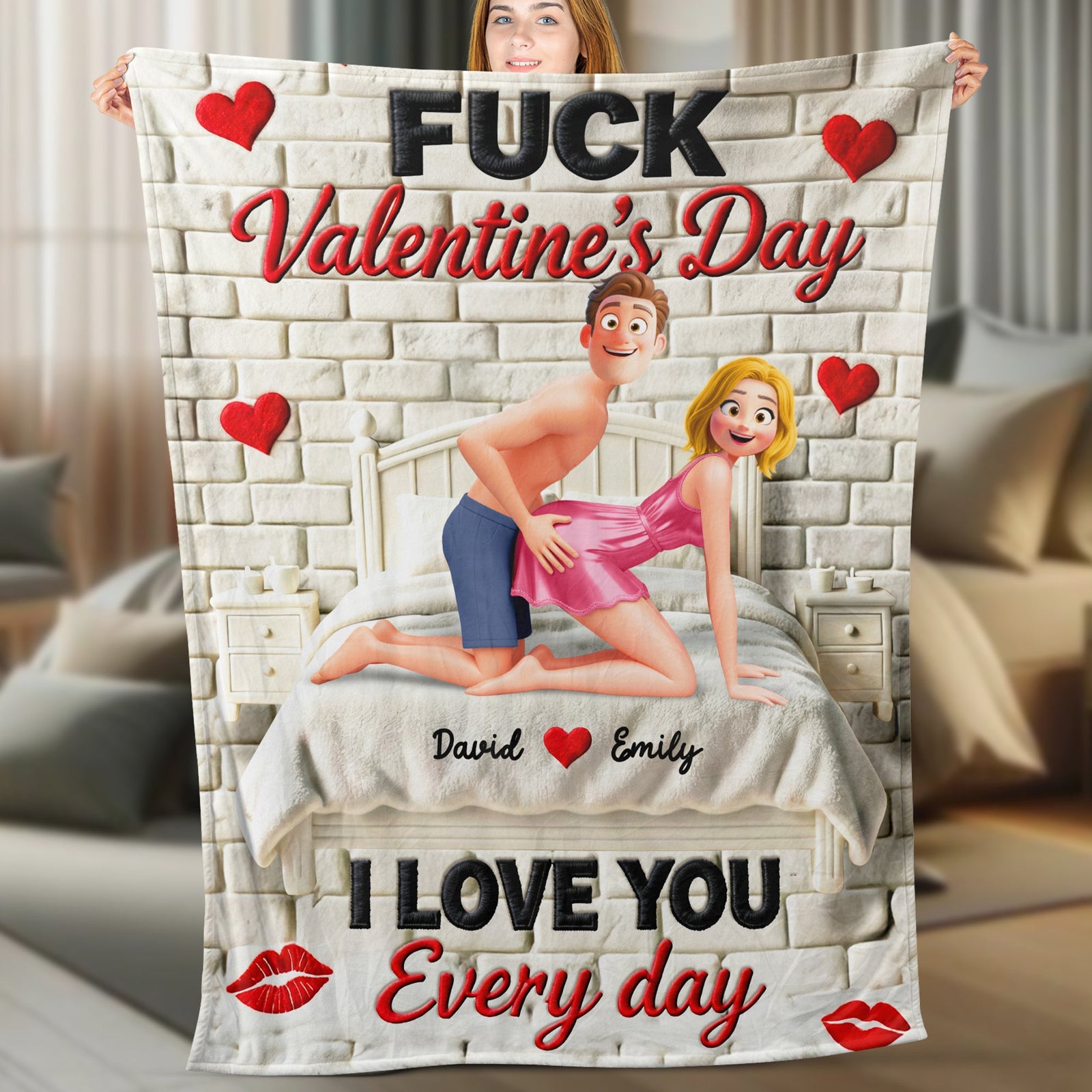 Naughty Couple Blanket - Personalized Gifts For Couples 01ohqn280126