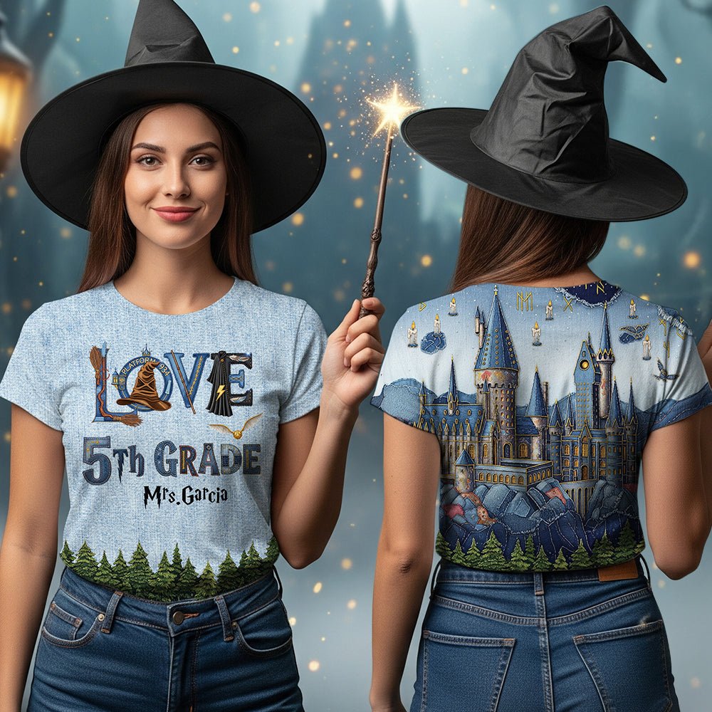 Magic Classroom Shirt Personalized Gifts For Teacher 02HUDT030725