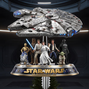 Cosmic Christmas Tree Topper - Personalized Gifts For Family 01nalu100926