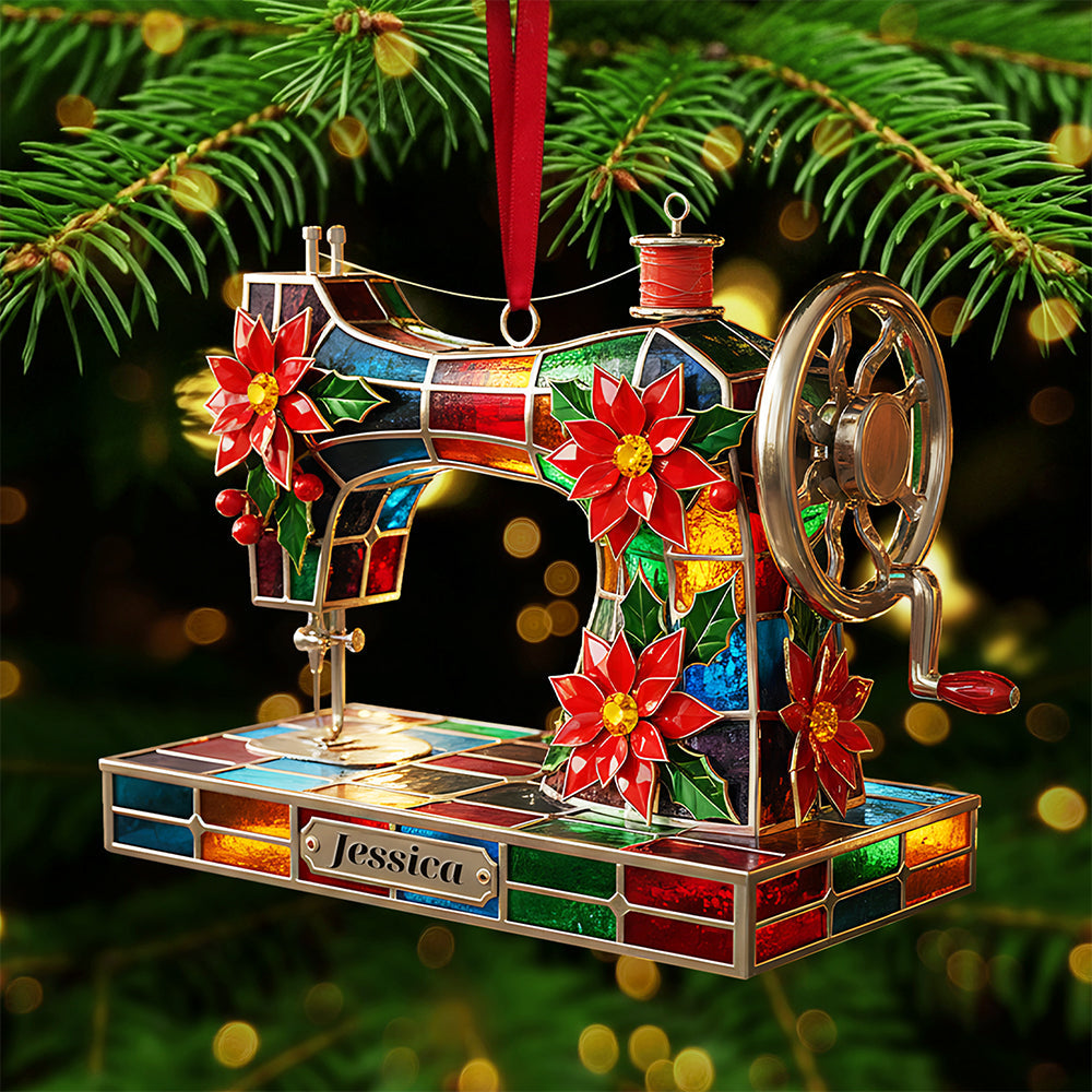 Personalized Gifts For Sewing Lovers Christmas Ornament 05pgta230925
