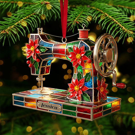 Personalized Gifts For Sewing Lovers Christmas Ornament 05pgta230925