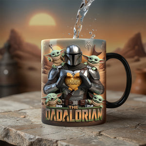 Space Dad Magic Ceramic Coffee Mug - Personalized Gifts For Father's Day 01tydh250526